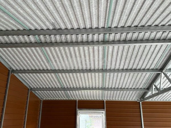 Metallgarage 6m x 6m - LUX43 – Bild 2