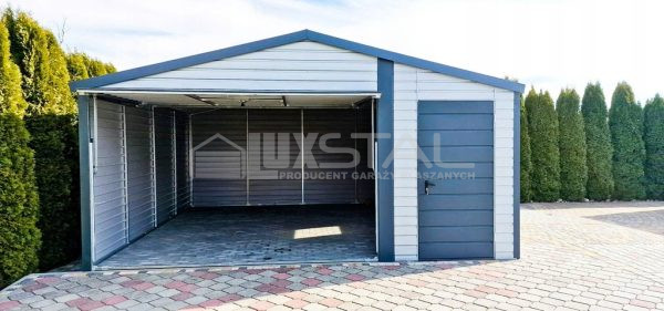 Metallgarage 5m x 6m - LUX41 – Bild 2