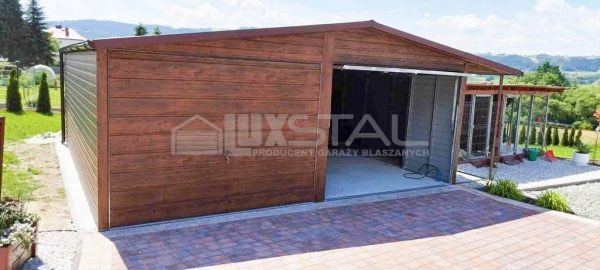 Metallgarage 7m x 7m -LUX24 – Bild 2