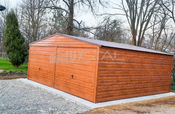 Metallgarage 6m x 5,5m - LUX108 – Bild 3