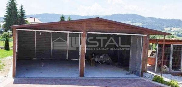 Metallgarage 7m x 7m -LUX24 – Bild 3