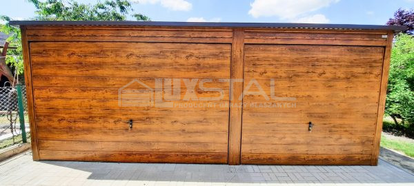 Metallgarage 6m x 6m poziom -  LUX74 – Bild 2