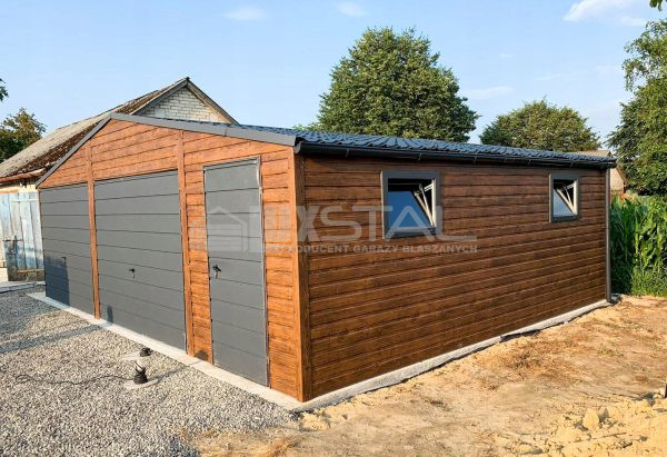 Metallgarage 8m x 7m - LUX31 – Bild 2
