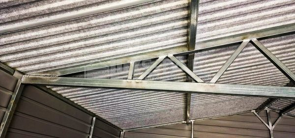 Metallgarage 5m x 6m - LUX41 – Bild 3