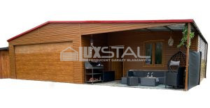 Metallgarage 10m x 7m - LUX7