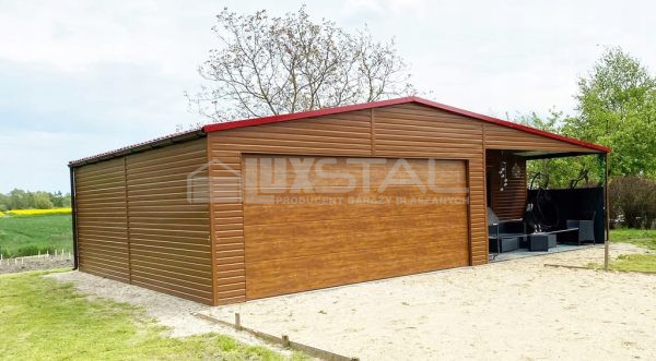 Metallgarage 10m x 7m - LUX7 – Bild 2