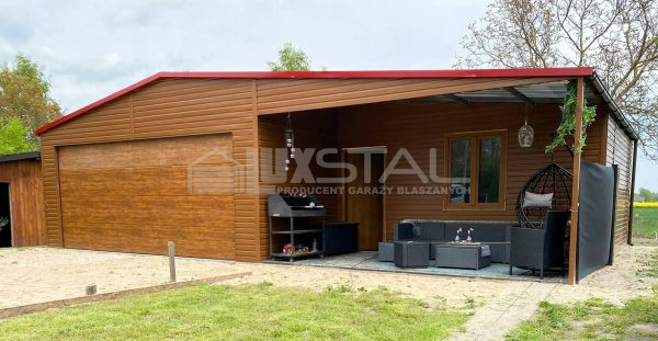 Metallgarage 10m x 7m - LUX7 – Bild 4