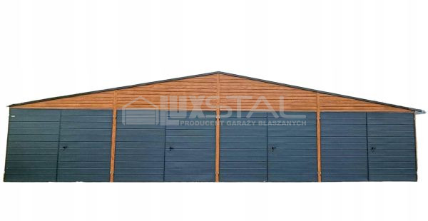 Metallgarage 12m x 6m - LUX88