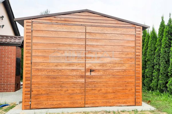 Metallgarage 3,4m x 7m - LUX64 – Bild 3