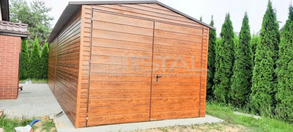 Metallgarage 3,4m x 7m - LUX64 – Bild 4