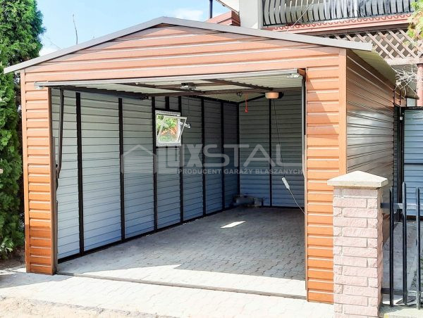 Metallgarage 3,5m x 6m - LUX119 – Bild 3