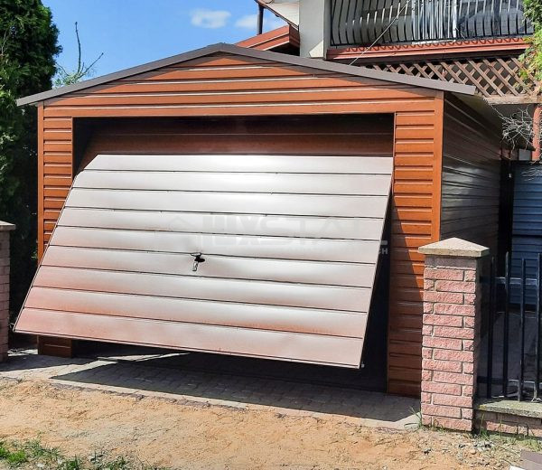 Metallgarage 3,5m x 6m - LUX119 – Bild 4