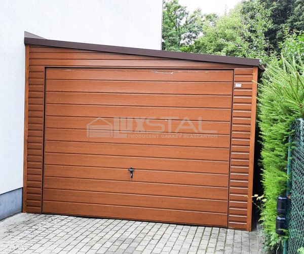 Metallgarage 3,5m x 6m - LUX63 – Bild 2