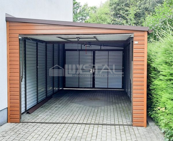 Metallgarage 3,5m x 6m - LUX63 – Bild 4
