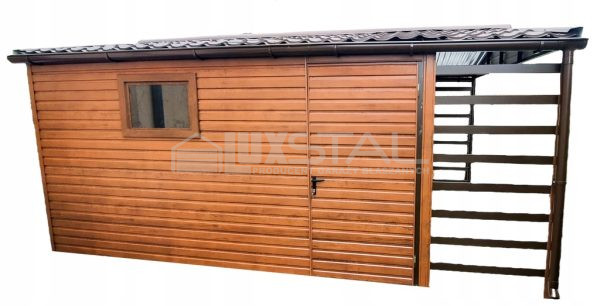 Metallgarage 3m x 5m - LUX114
