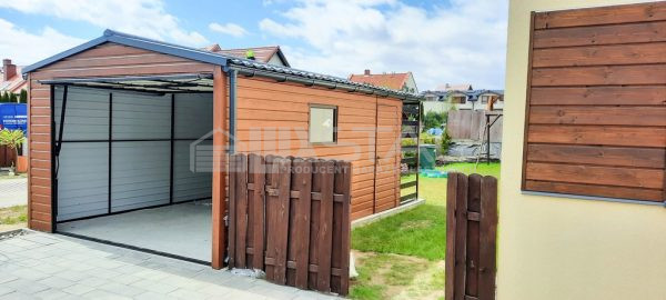 Metallgarage 3m x 5m - LUX114 – Bild 4