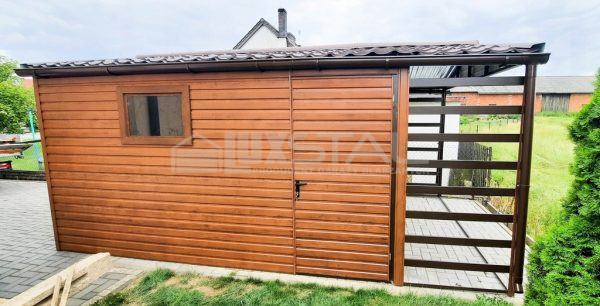 Metallgarage 3m x 5m - LUX114 – Bild 9