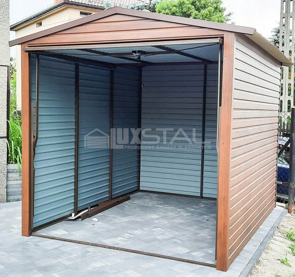 Metallgarage  3m x 5m - LUX82 – Bild 4