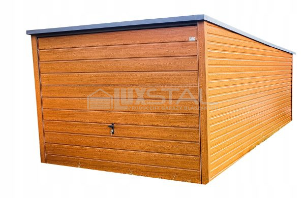 Metallgarage 3m x 5m poziom -  LUX131
