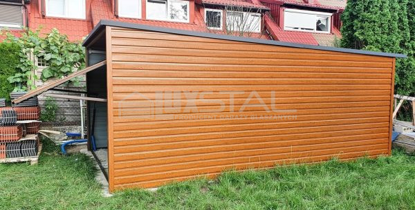 Metallgarage 3m x 5m poziom -  LUX131 – Bild 4
