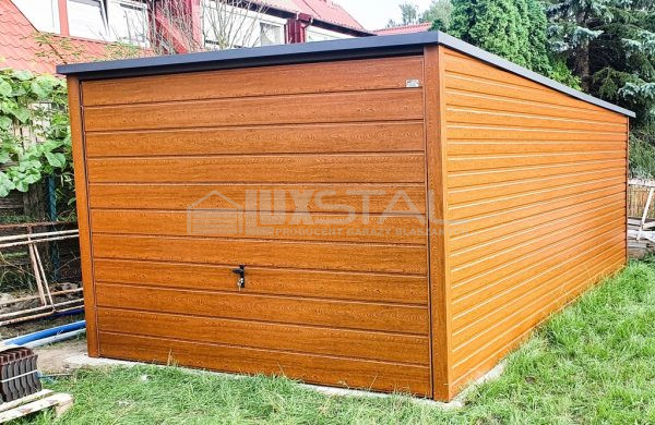Metallgarage 3m x 5m poziom -  LUX131 – Bild 6