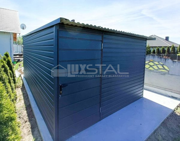 Metallgarage 3m x 6m poziom -  LUX116 – Bild 2