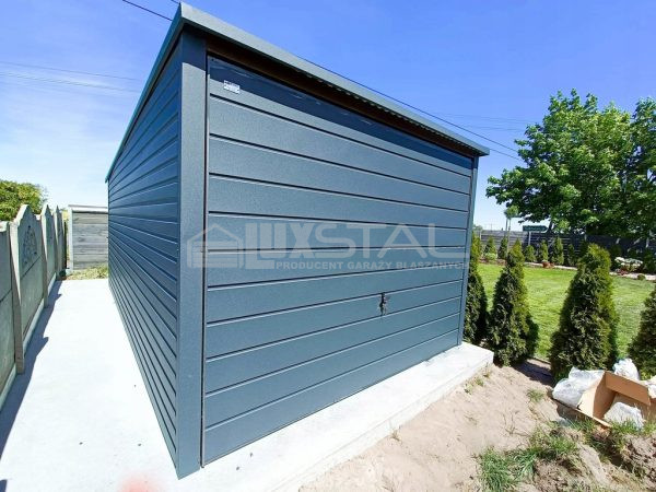 Metallgarage 3m x 6m poziom -  LUX116 – Bild 3
