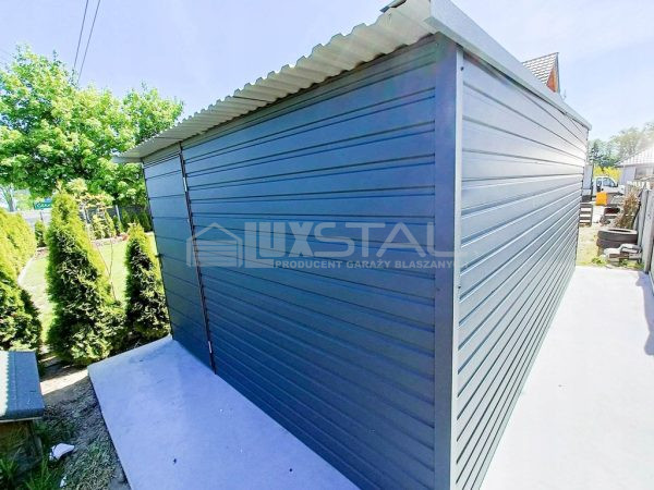 Metallgarage 3m x 6m poziom -  LUX116 – Bild 4