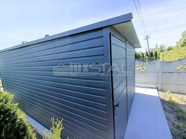 Metallgarage 3m x 6m poziom -  LUX116 – Bild 7