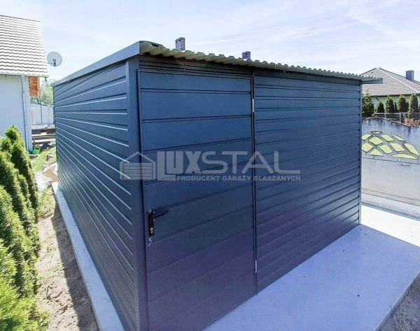 Metallgarage 3m x 6m poziom -  LUX116 – Bild 8