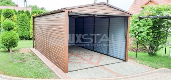 Metallgarage 3m x 6m - LUX81 – Bild 2