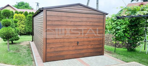 Metallgarage 3m x 6m - LUX81 – Bild 3