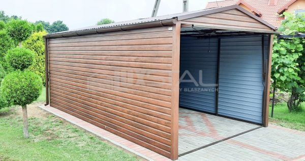 Metallgarage 3m x 6m - LUX81 – Bild 5