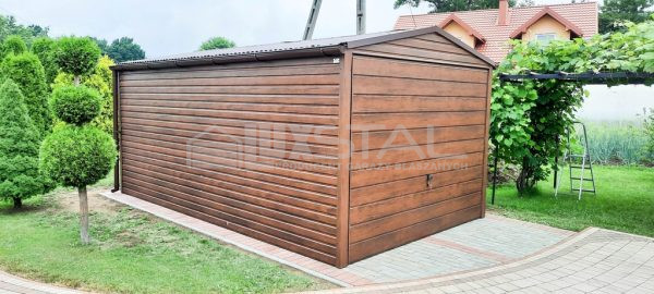 Metallgarage 3m x 6m - LUX81 – Bild 7