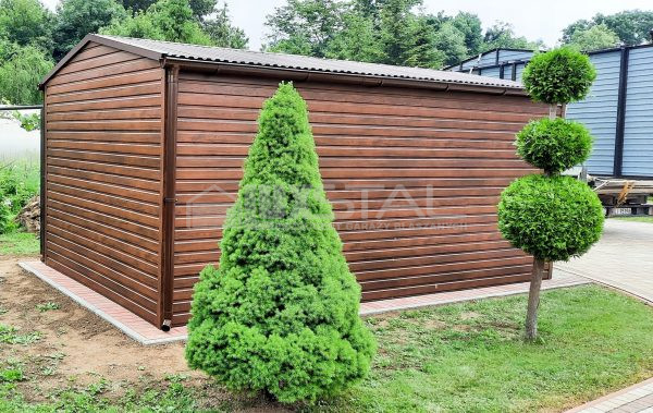 Metallgarage 3m x 6m - LUX81 – Bild 8