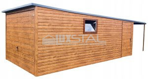 Metallgarage 3m x 6m - LUX130