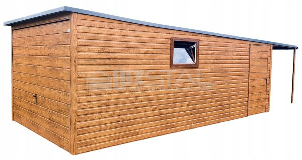 Metallgarage 3m x 6m - LUX130