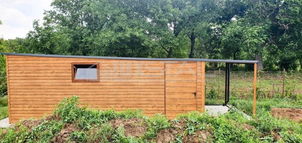 Metallgarage 3m x 6m - LUX130 – Bild 2