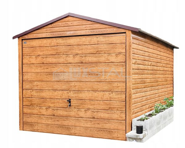 Metallgarage 3m x 6m - LUX117
