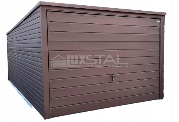 Metallgarage 3m x 6m - LUX80