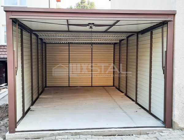 Metallgarage 3m x 6m - LUX80 – Bild 4