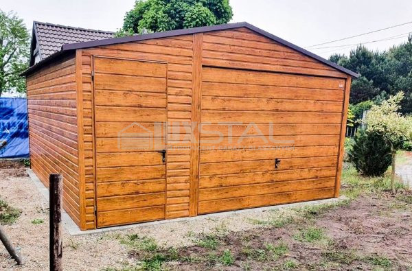 Metallgarage 4,5m x 5m - LUX129 – Bild 3