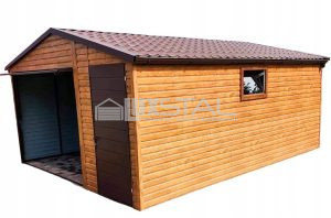 Metallgarage 4,5m x 6m - LUX128