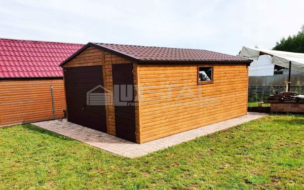 Metallgarage 4,5m x 6m - LUX128 – Bild 4