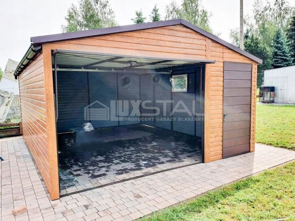 Metallgarage 4,5m x 6m - LUX128 – Bild 7