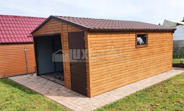 Metallgarage 4,5m x 6m - LUX128 – Bild 9
