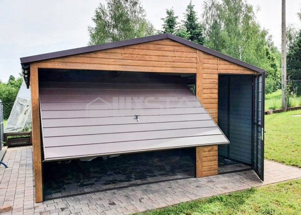 Metallgarage 4,5m x 6m - LUX128 – Bild 11