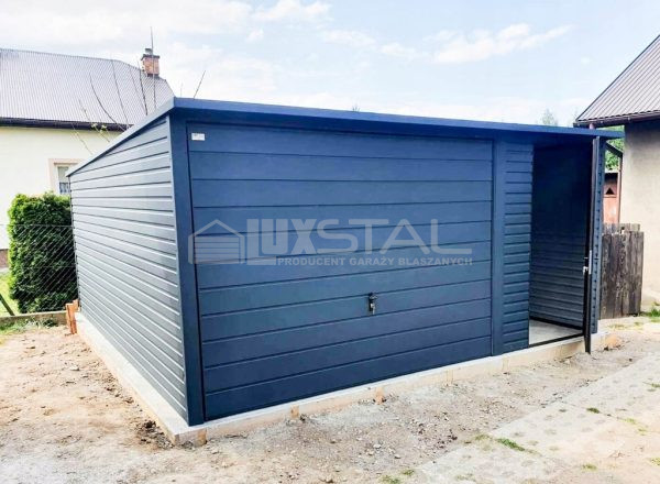 Metallgarage 4,5m x 6m - LUX115 – Bild 2