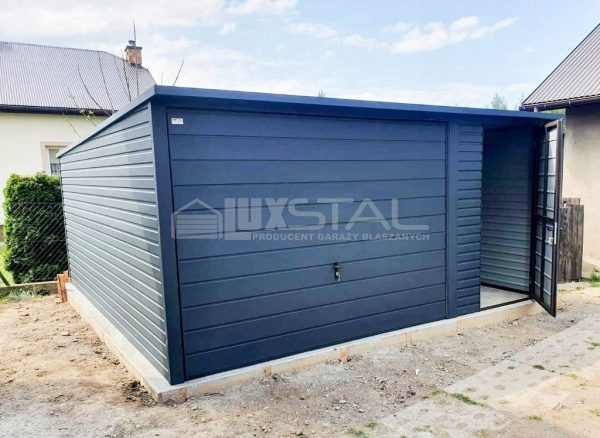 Metallgarage 4,5m x 6m - LUX115 – Bild 4