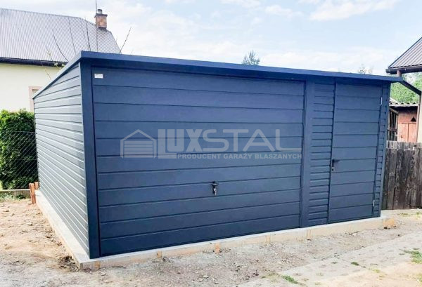 Metallgarage 4,5m x 6m - LUX115 – Bild 5